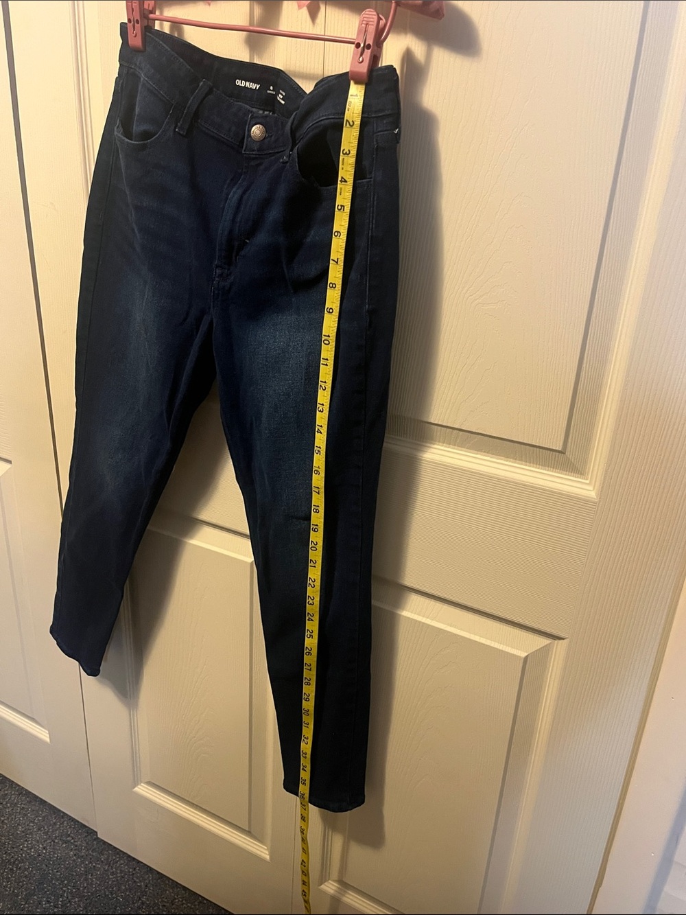 Old Navy Deep Indigo Cropped Ankle Jeans - Picture 4 of 4